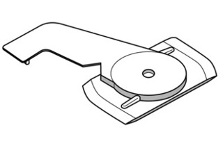 Arresto a pressione con levetta HAMOTEC