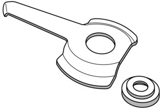 Arresto a pressione con levetta HAMOTEC