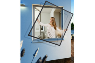 Cadre suspendu anti-insectes WINDHAGER pour fenêtre sur mesure