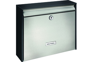 Boîtes à lettres Oxford 6877 black&steel BURG-WÄCHTER