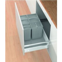 Système de poubelle Vario HETTICH InnoTech pour tiroirs à façade