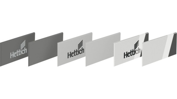 Caches HETTICH ArciTech pour profils de tiroirs