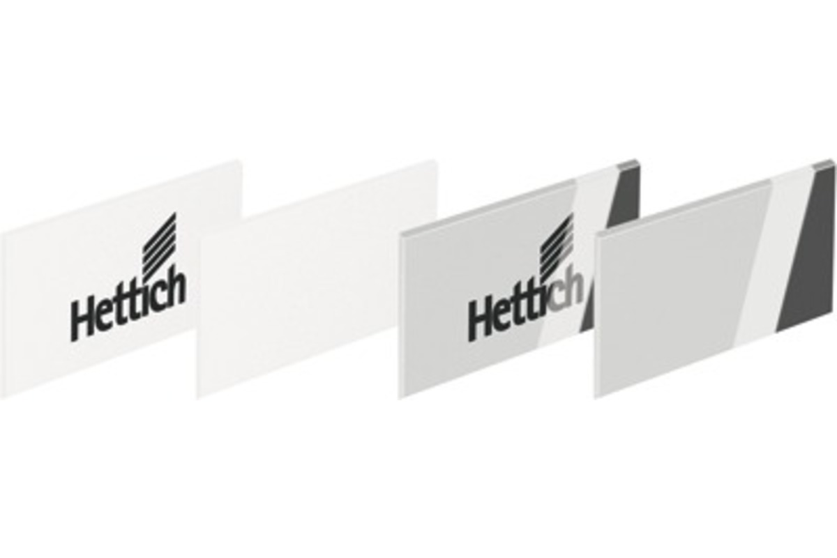 Caches HETTICH ArciTech pour profils de tiroirs