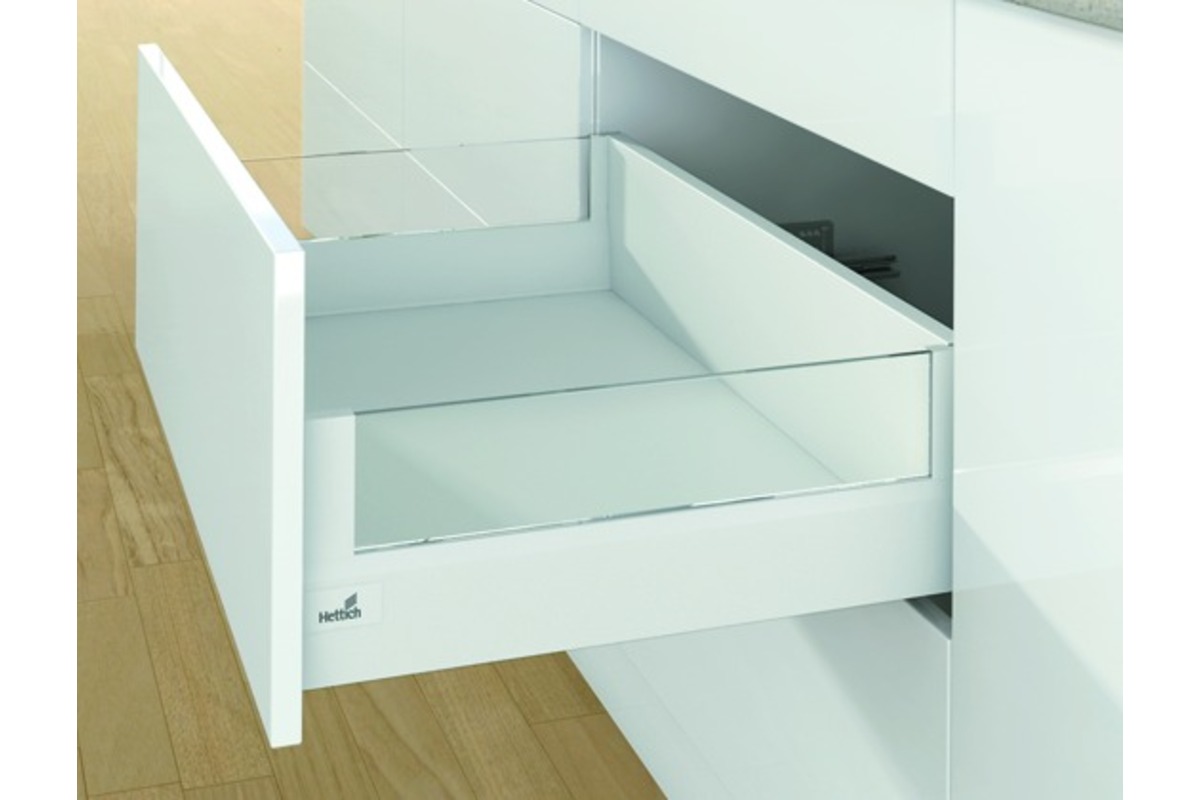 Kit completi cassetto / cassetto interno HETTICH ArciTech con DesignSide, bianco