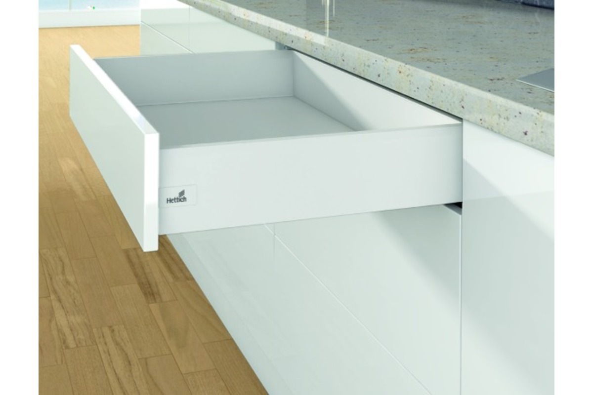 Kits complets tiroir / tiroir intérieur HETTICH ArciTech, blanc