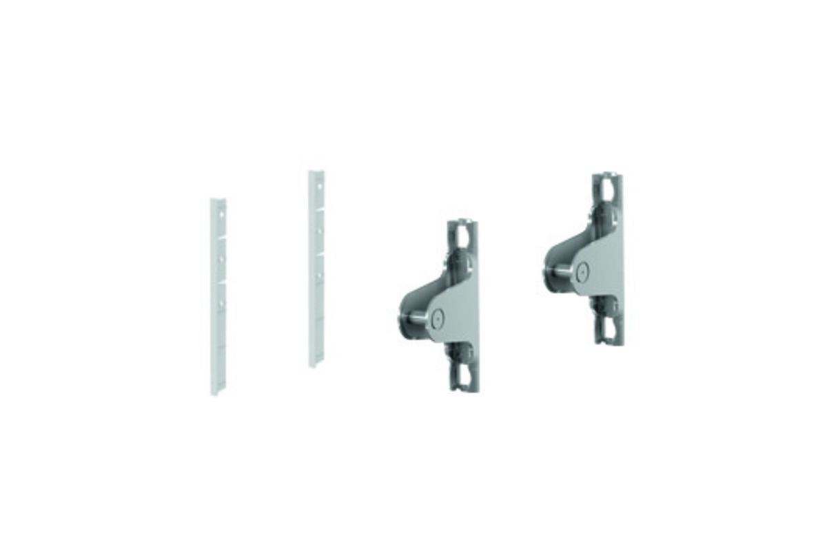 Accessori per frontale in alluminio HETTICH AvanTech, argento anodizzato