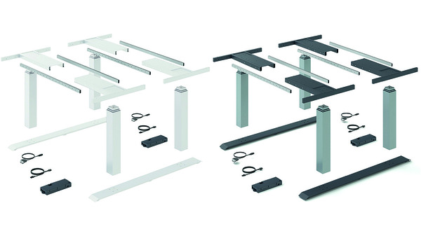 Kit de piètement de table HETTICH LegaDrive Systems Bench