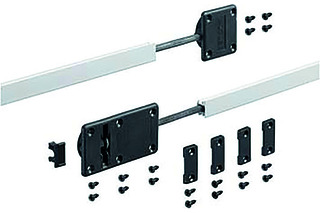 Ferrements de centrage pour portes coulissantes HETTICH