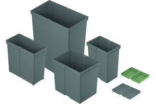 Eimer HETTICH anthrazit Eimer HETTICH anthrazit