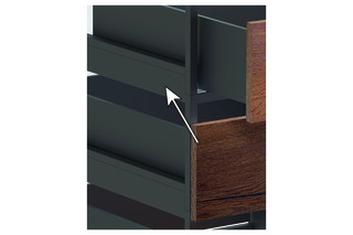 Profils pour tiroirs HETTICH Cadro pour AvanTech YOU, Actro YOU, Actro 5D