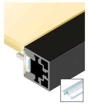 Diffusionsprofil HETTICH Cadro, mit Steg