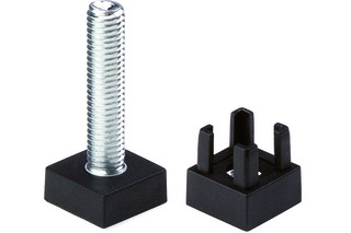 Verstellbarer Stellfuss HETTICH Cadro mit Steckgewinde