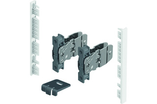 Kit de connexion pour façade intérieure HETTICH AvanTech YOU pour huisseries avec illumination, pour couper soi-même