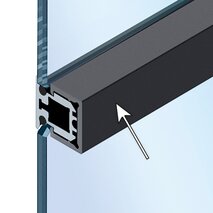 Clip-Mittelprofil HETTICH Cadro