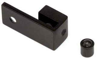 Glastür-Adapter HETTICH Cadro für Knöpfe
