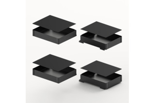 Jeu d'étagères suspendues HETTICH Orta 200