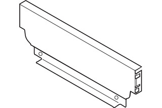 Stahlrückwand BLUM TANDEMBOX antaro