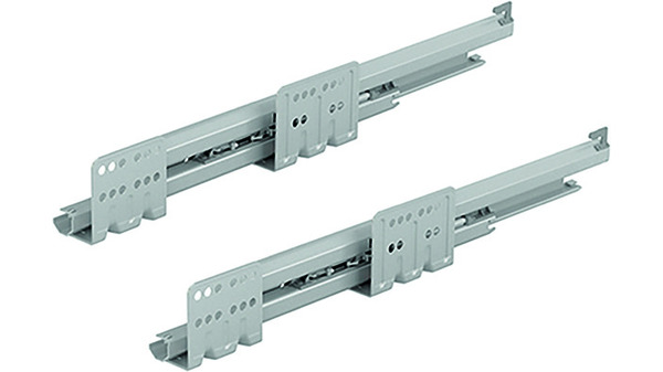 Coulisse HETTICH Actro avec Silent System / Push to open Silent, 40 kg