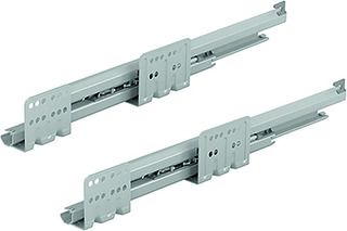 Coulisse HETTICH Actro avec Silent System / Push to open Silent, 40 kg