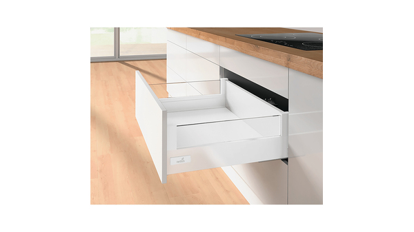 Kit tiroirs à casseroles avec DesignSide HETTICH InnoTech Atira, LN 300 mm / 144 mm, blanc