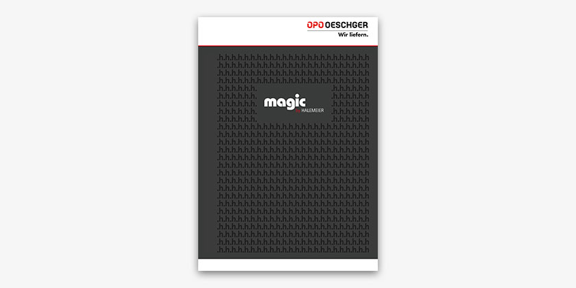 Auf über 220 Seiten werden das Magic-Beleuchtungssortiment und modernste Schalttechnik vorgestellt.