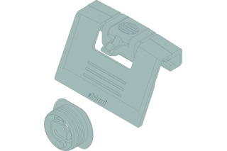 Griff und Mitnehmer BLUM TANDEMBOX antaro M / K