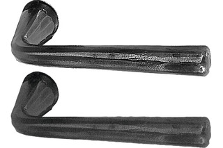 Poignée de porte HAGER Pollux 186H