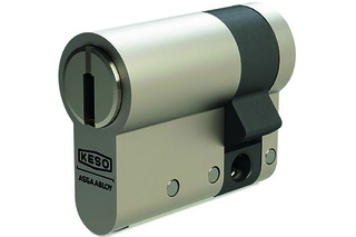Demi-cylindre avec protection contre l'arrachage KESO 8000 81.B15