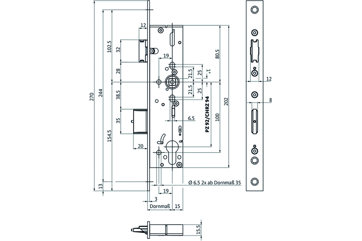 Master Lock 8170D 8 in. H X 6-1/8 in. W Double Locking Master Lock 8170D 8 in. H X 6-1/8 in. W Double Locking