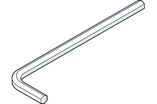Winkel-Stiftschlüssel HAWA 3mm
