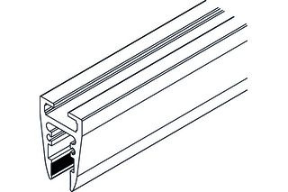 Profil porte-verre HAWA