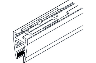 Profil porte-verre HAWA