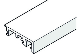 Bodenprofil HAWA nach Mass, LM farblos eloxiert Bodenprofil HAWA nach Mass, LM farblos eloxiert