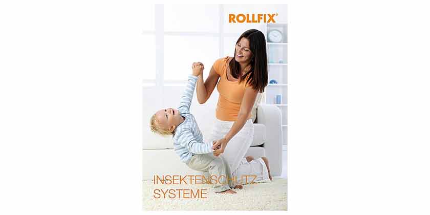 Im Herstellerkatalog ROLLFIX Insektenschutzsysteme finden Sie weitere Informationen zu den Produkten, Farb- und Gewebevarianten sowie Montageanleitungen.