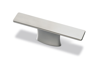 Möbelgriffe HETTICH 32/25/30mm Zink edelstahlfin Möbelgriffe HETTICH 32/25/30mm Zink edelstahlfin