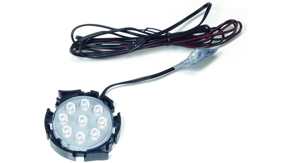 Lampes encastrables LED L&S Emotion MLD 58 12 V (sans anneaux de recouvrement)