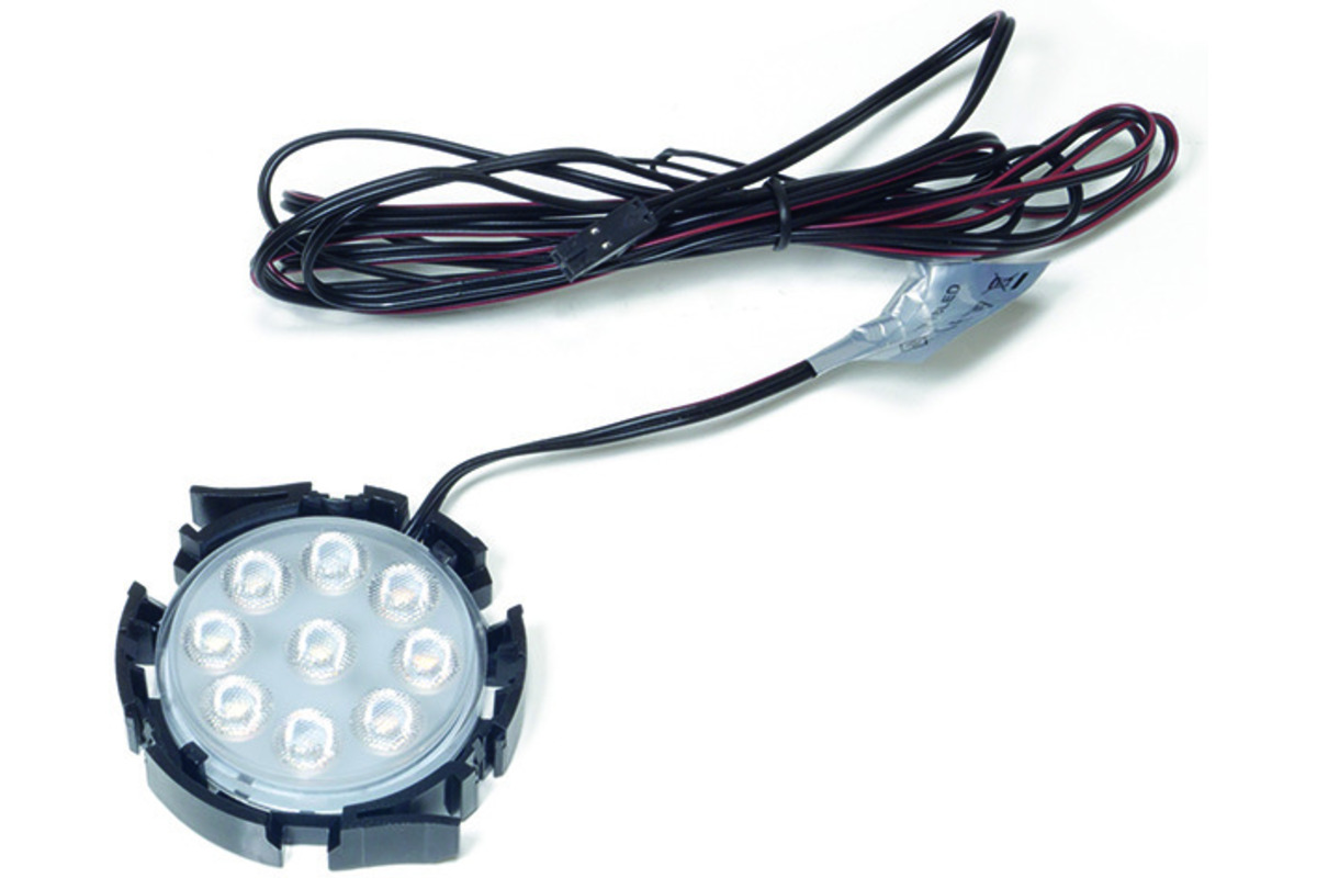 Lampes encastrables LED L&S Emotion MLD 58 12 V (sans anneaux de recouvrement)
