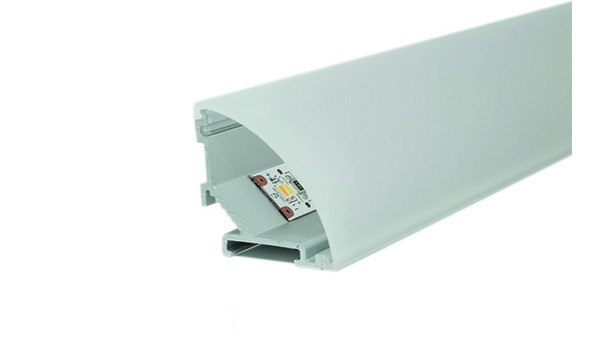 Profili per montaggio esterno LED L&S Mini Corner con diaframmi