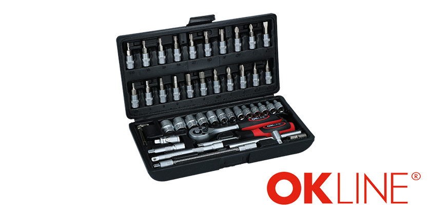 Notre vaste assortiment d’outils OK-LINE est le fruit de nombreuses années d’expérience. Nous proposons des échelles, des embouts, des forets et des fraises à chanfreiner, des serre-joints, des ventouses et de nombreux autres outils dans la qualité sans compromis OK-LINE.