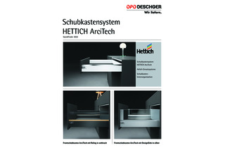 QuickFinder - Systèmes de tiroir HETTICH ArciTech 2022