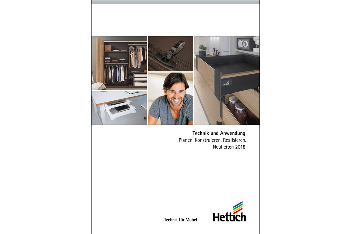 Katalog HETTICH Technik und Anwendung Neuheiten 2018 opo.ch