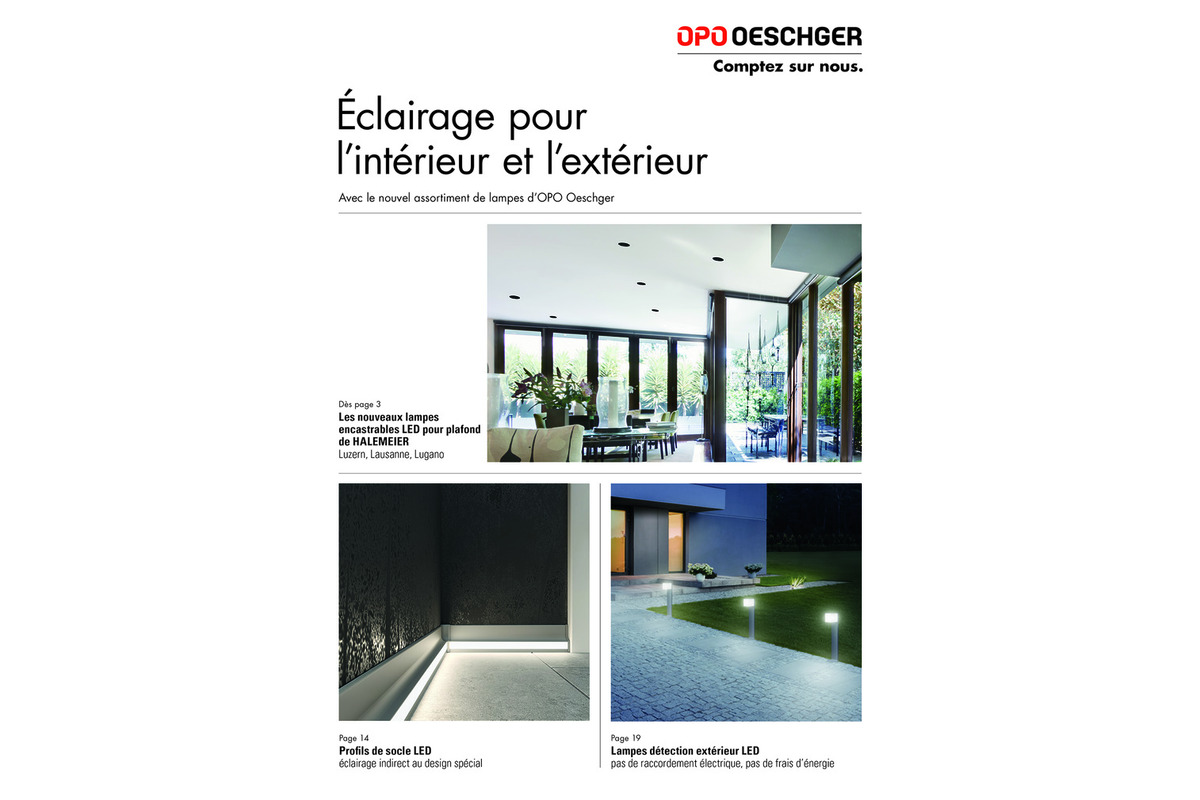 Brochure Illuminazione per interni ed esterni