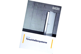 Catalogue GEZE Quick Info Türschliesser DE