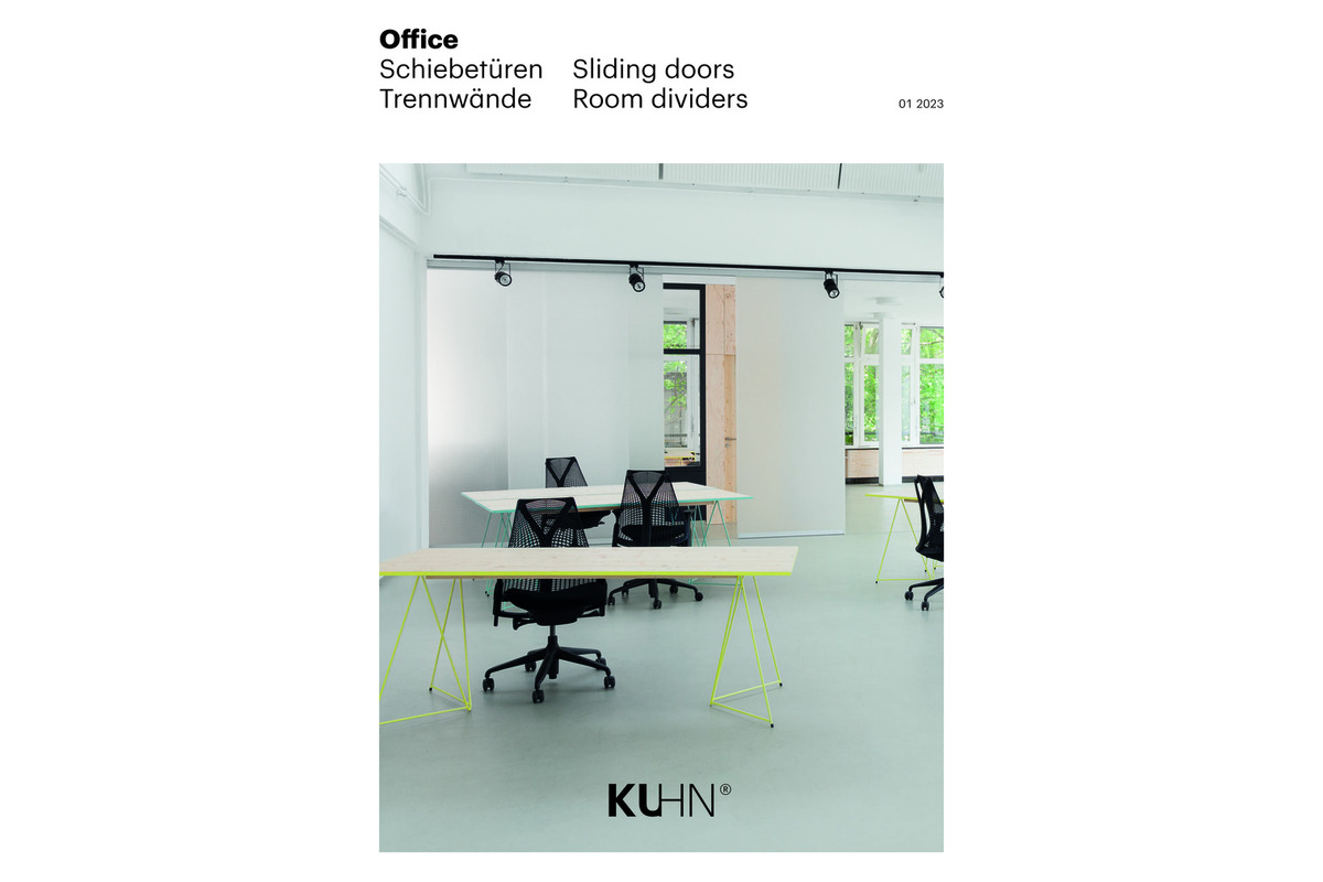 Brochure portes coulissantes / cloisons KUHN  Home / Office