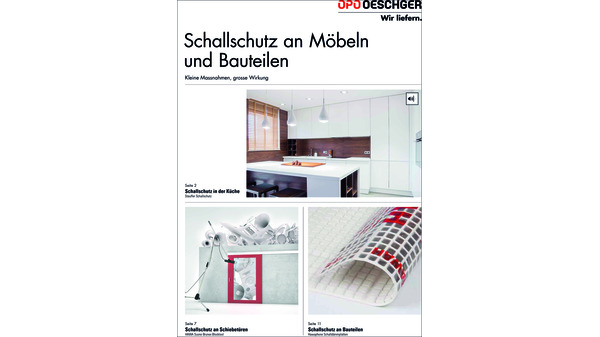 Brochure Protezione fonica di mobili e componenti