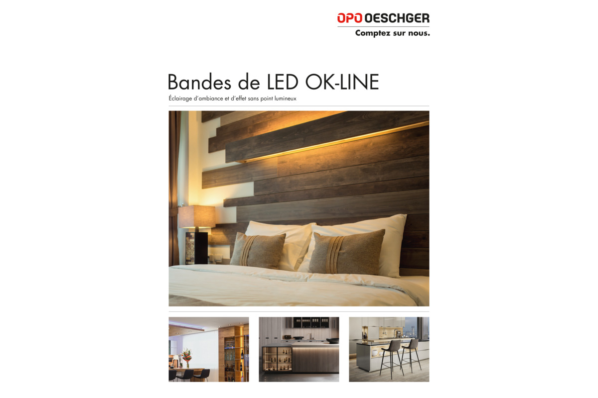 OPO-Brochure Bandes de LED OK-LINE