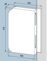 Contre-boites DORMA GLAS Office Junior