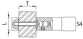 Kit di montaggio KWS 8B54 / S 4