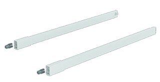 Kit de tringles pour tiroirs à casseroles avec tringle / galerie double HETTICH ArciTech