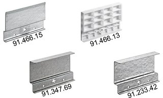 Rückwandwinkel zu Easys / Sensomatic